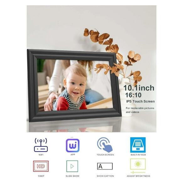 Wifi AZXL Digital Photo Frame New in Box - Picture 3 of 3